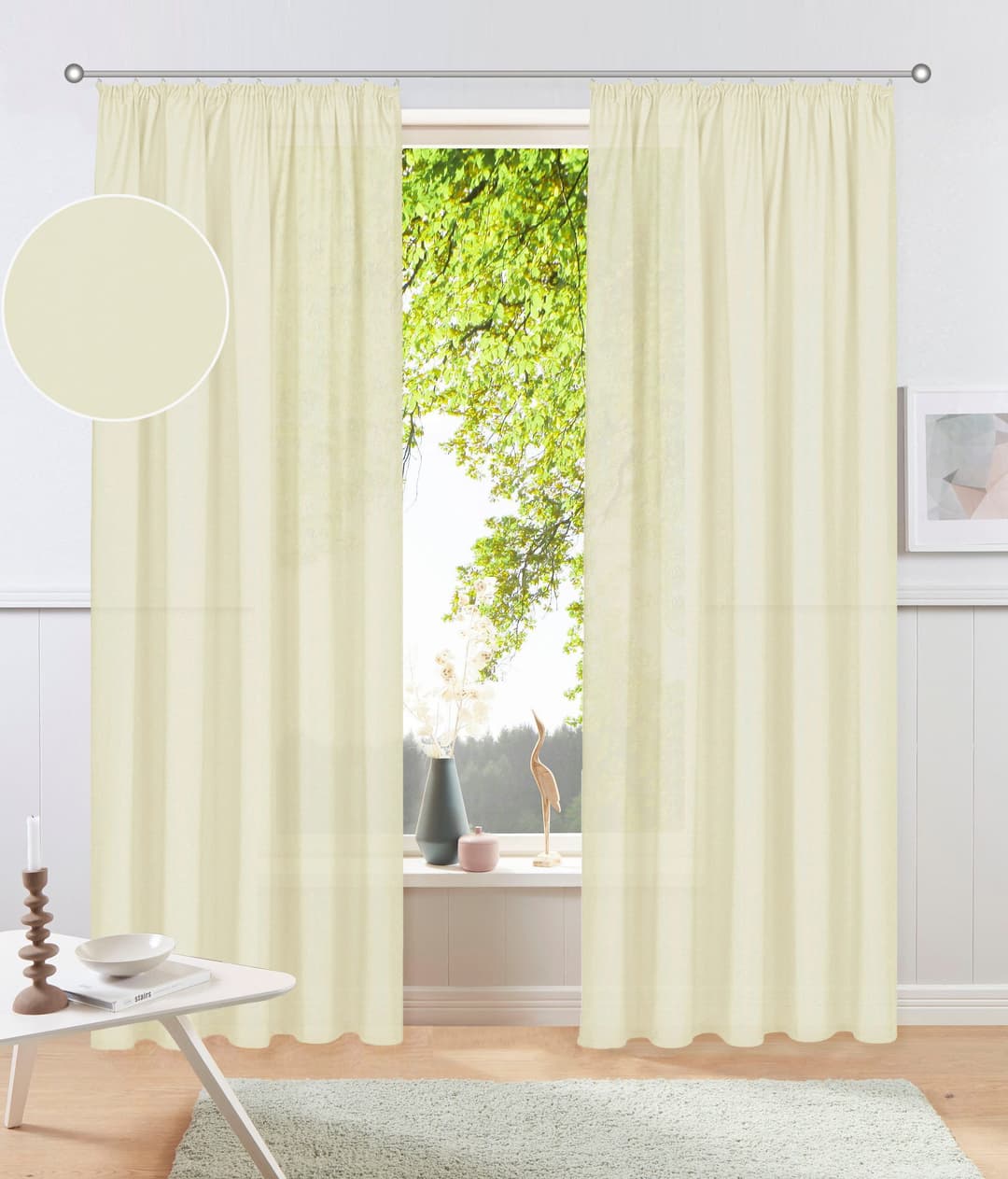 OTTO home Vorhang Raja | Beige