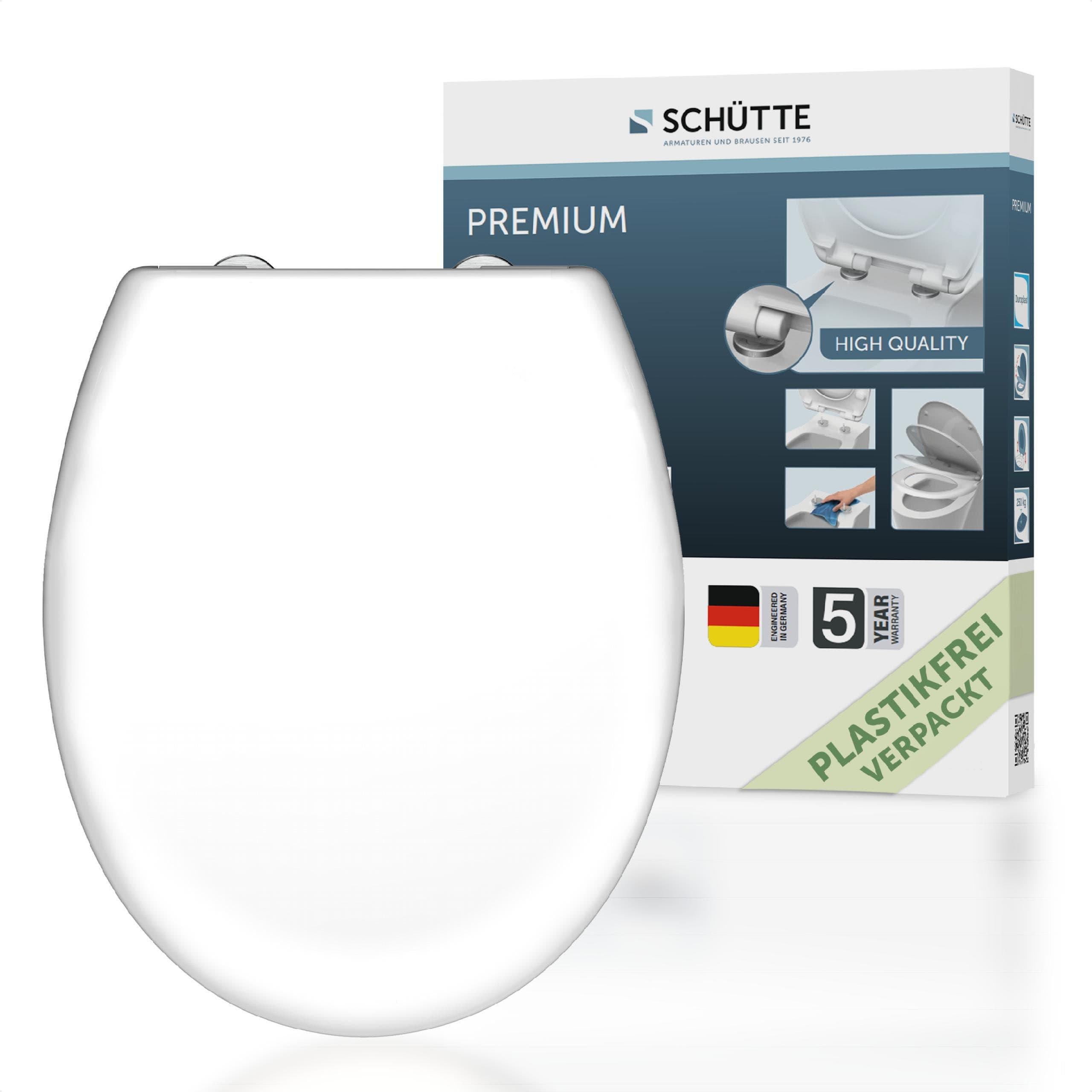 Schütte WC-Sitz WHITE | Weiß