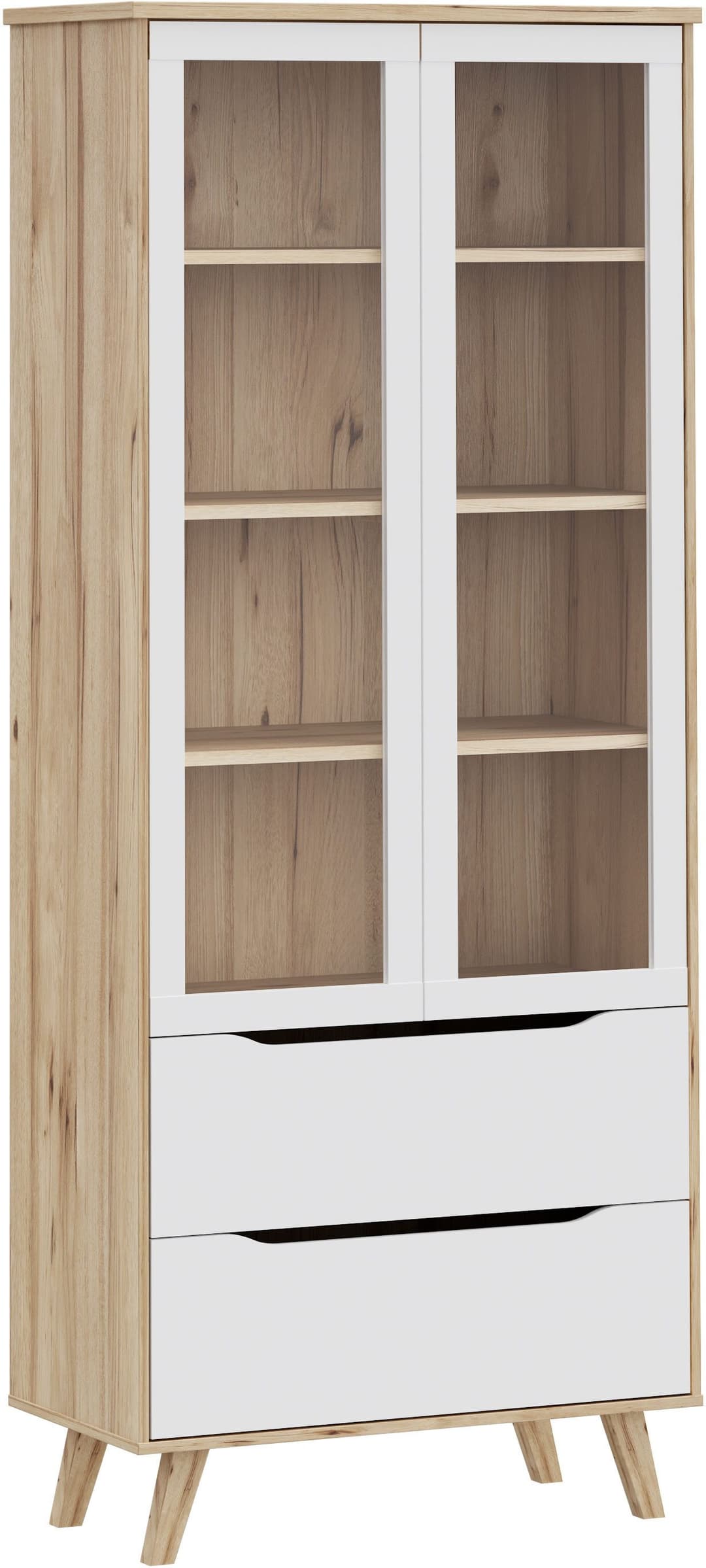 FORTE Vitrine Vankka | Holztöne