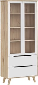 FORTE Vitrine Vankka | Holztöne