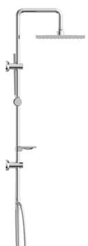 welltime Stangenbrause-Set LINA | Silber 3