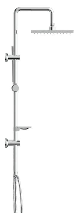 welltime Stangenbrause-Set LINA | Silber