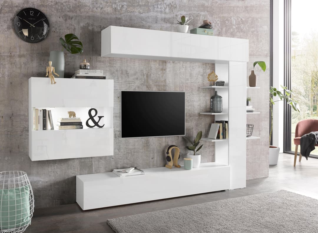 OTTO home Wohnwand Sorano | Weiß