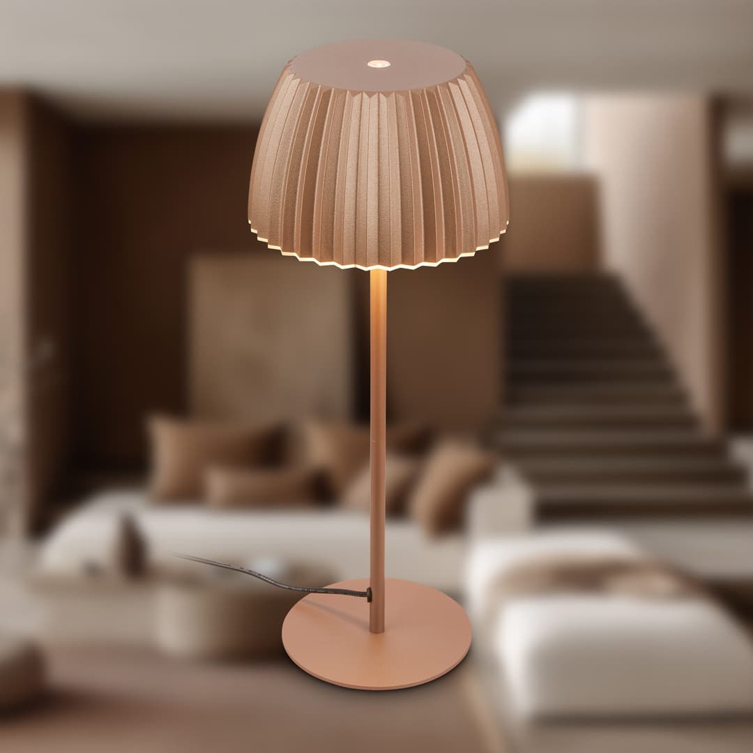 Briloner Leuchten LED Tischleuchte LOCA 7625017 | Kupfer