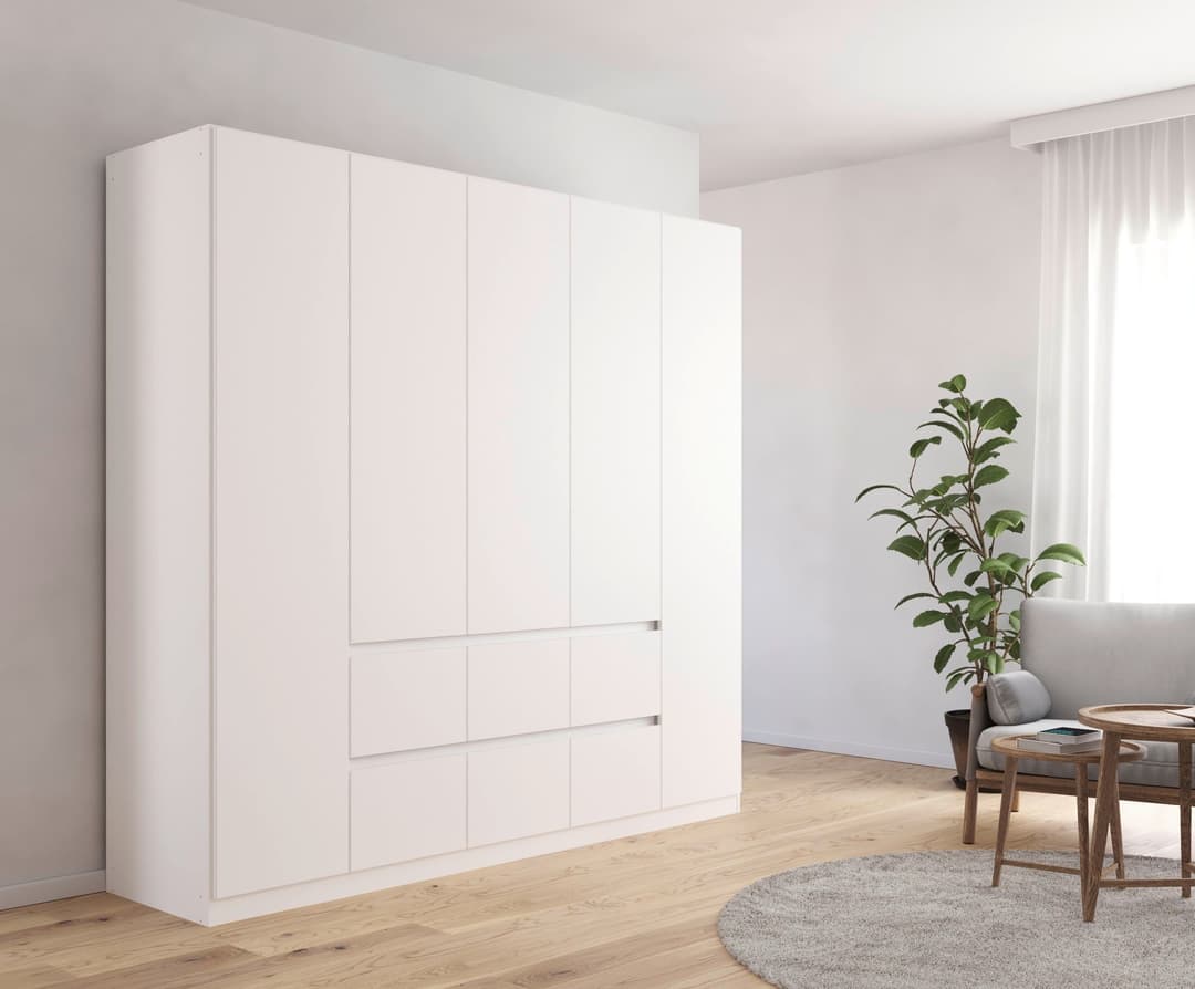 rauch Drehtürenschrank MAINZ | Weiß