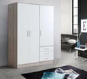 FORTE Kleiderschrank Jupiter | Mehrfarbig 3