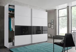 Wimex Schwebetürenschrank Bramfeld | Weiß
