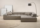 Home affaire Ecksofa Ancona | Braun