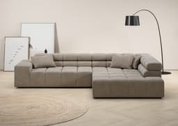 Home affaire Ecksofa Ancona | Braun