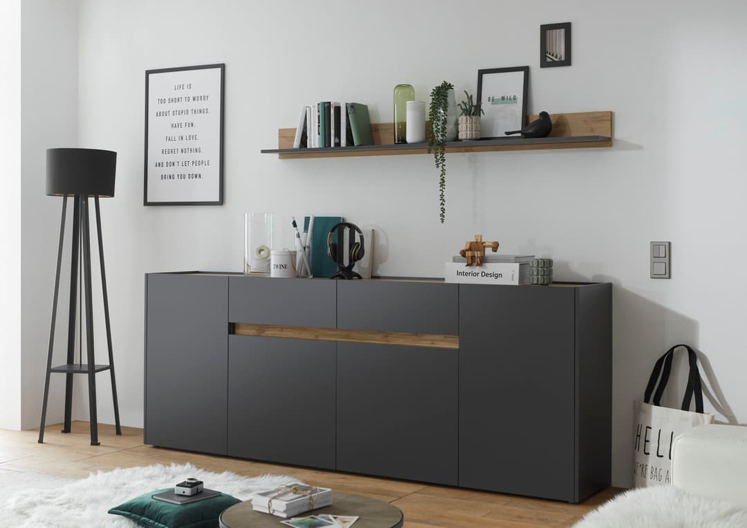 Home affaire Sideboard City/Giron | Holztöne