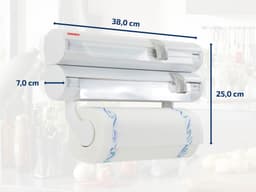 Leifheit Wandrollenhalter Rolly Mobil | Weiß