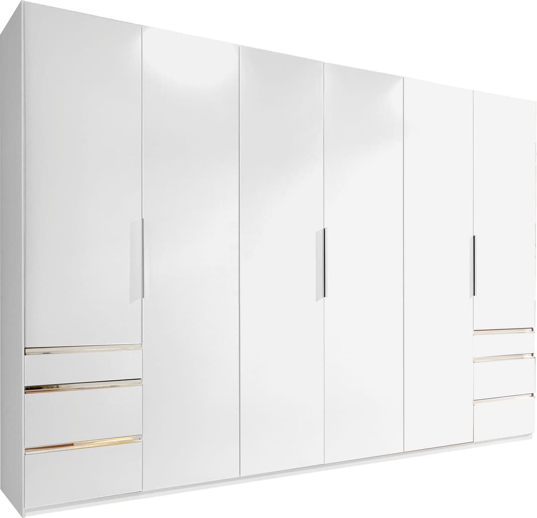 Wimex Kleiderschrank Level by fresh to go mit Schubladen | Weiß
