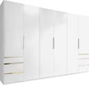 Wimex Kleiderschrank Level by fresh to go mit Schubladen | Weiß