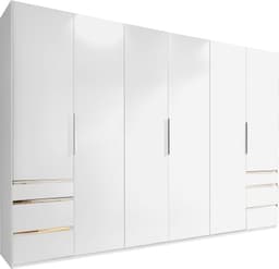 Wimex Kleiderschrank Level by fresh to go mit Schubladen | Weiß