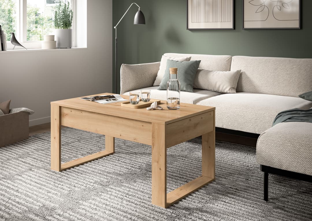 Home affaire Couchtisch LÖMA | Holztöne