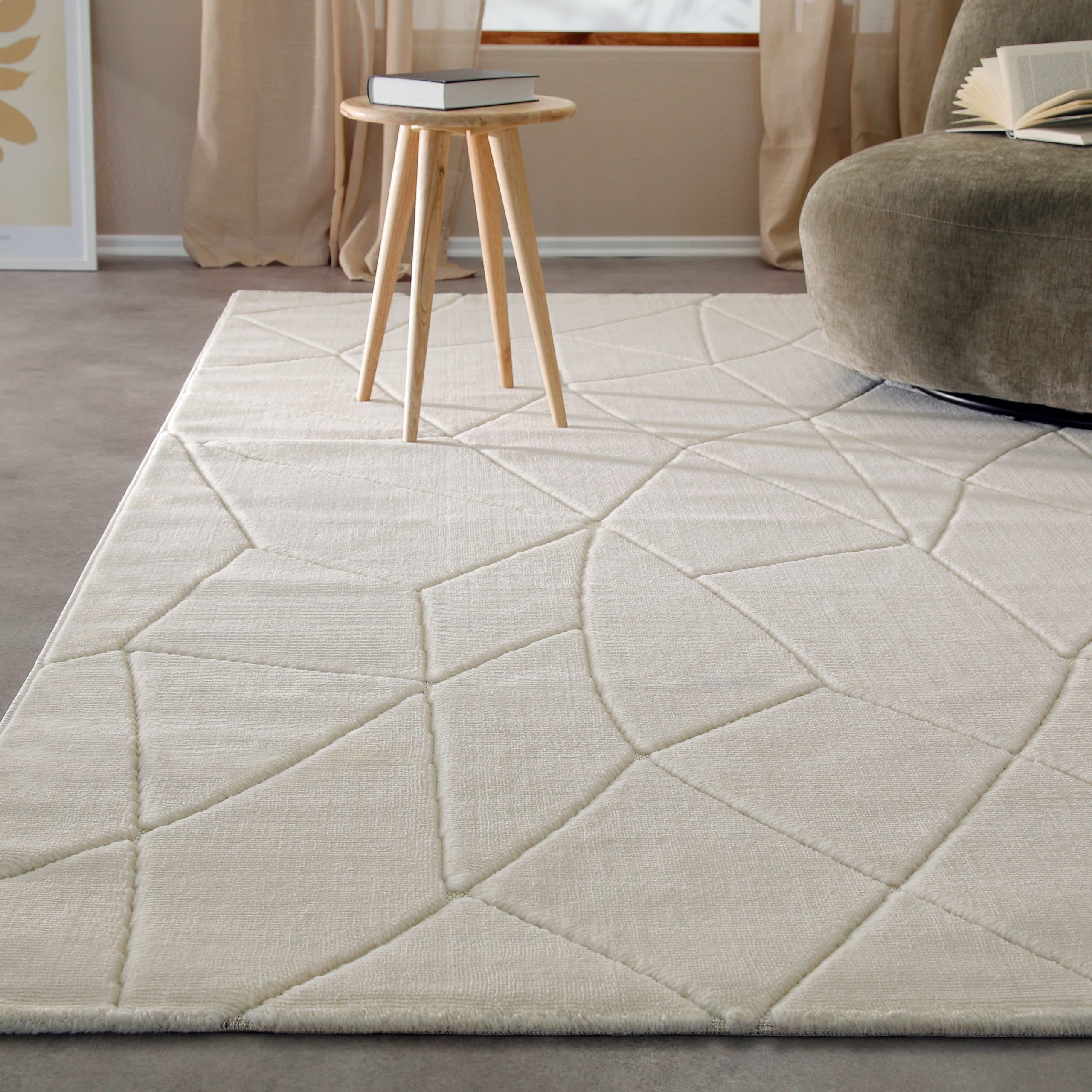 Wecon home Teppich Unplugged | Weiß