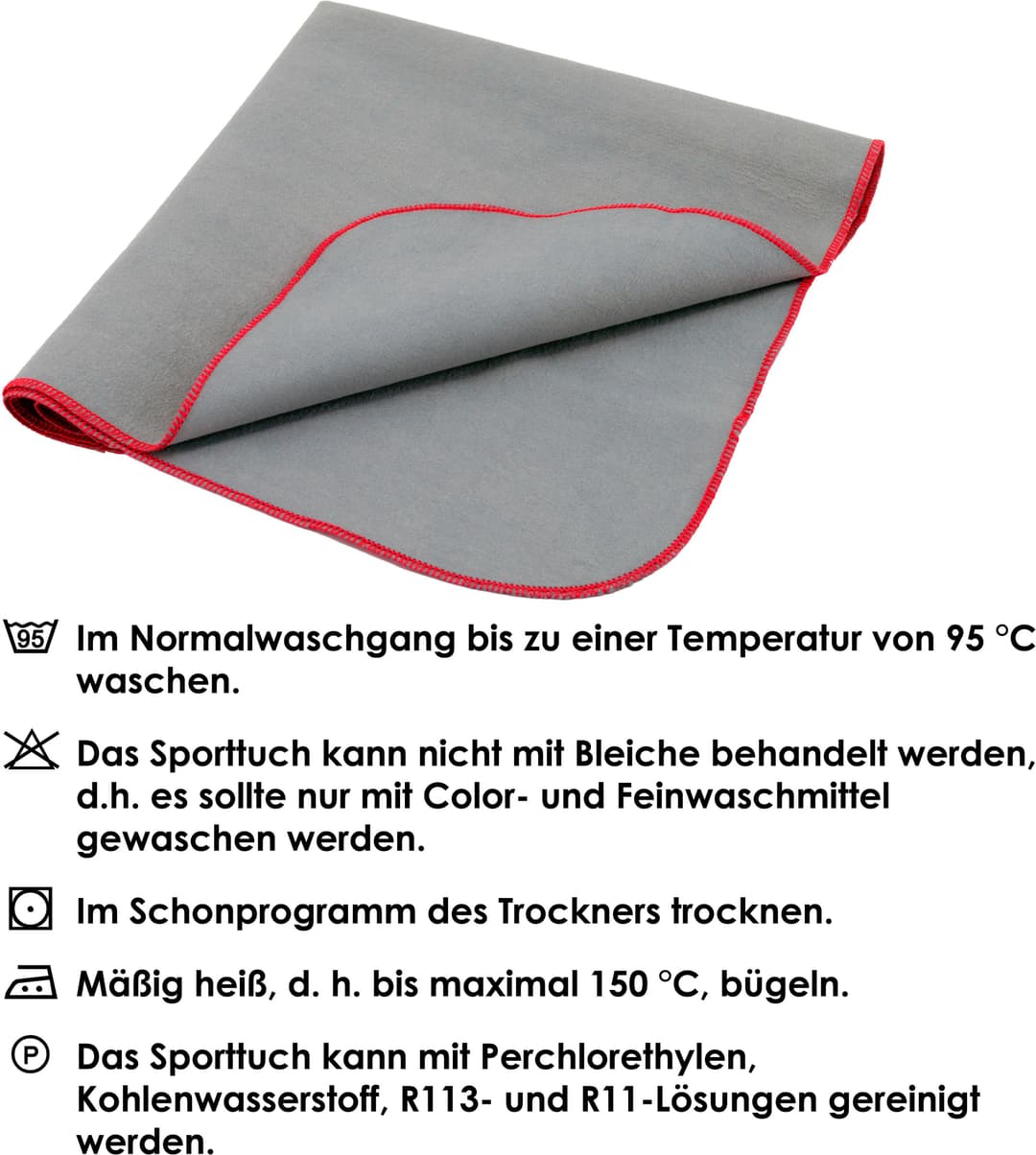 SETEX Sporttuch aus Evolon® | Grau