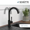 Schütte Spültischarmatur CORNWALL | Schwarz 4