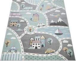 Paco Home Kinderteppich Capri 318 | Grün