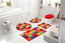 Grund Badematte Mosaik | Mehrfarbig 5