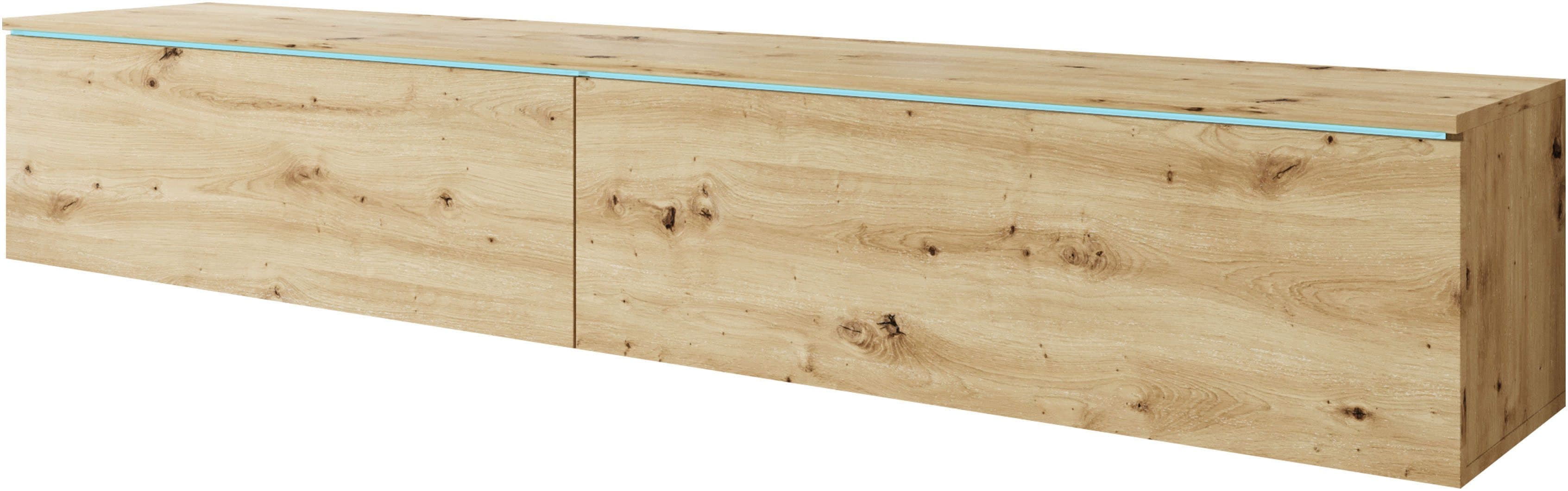 Home affaire Lowboard LOWBOARD VERA | Holztöne