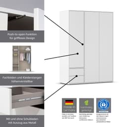 rauch Kleiderschrank Nabila | Weiß