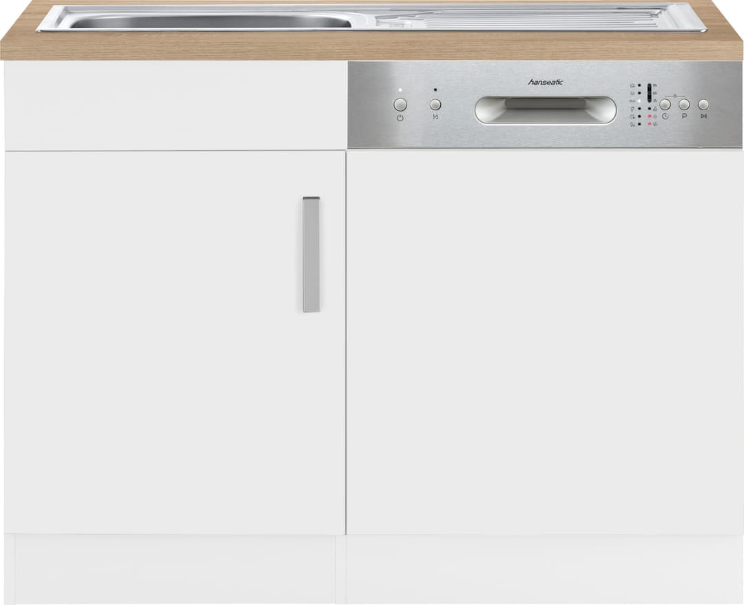 KOCHSTATION Spülenschrank KS-Gera | Weiß