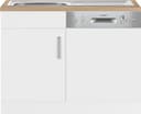 KOCHSTATION Spülenschrank KS-Gera | Weiß 2