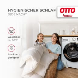 OTTO home Microfaserbettdecke Baca | Weiß