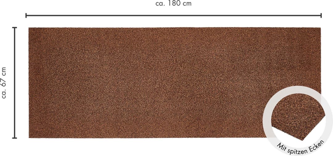 Andiamo Fußmatte Samson | Braun