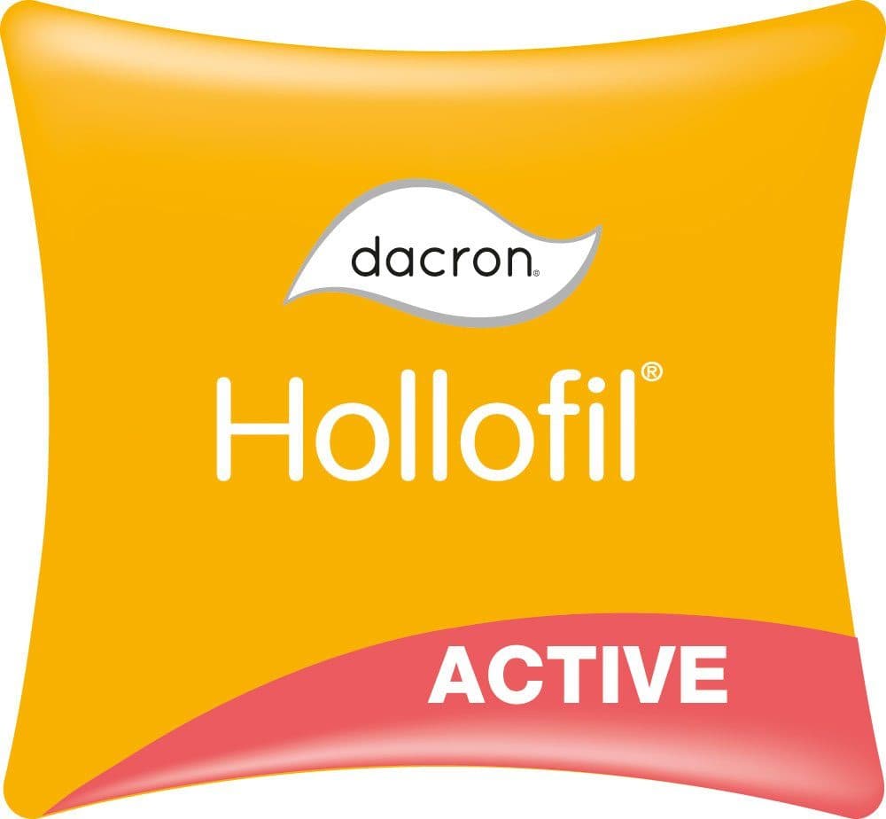 fan Microfaserkissen Hollofil Active m. MF-Bezug | Weiß