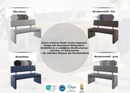OTTO home Sitzbank Charissa | Schwarz