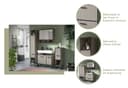 welltime Unterschrank Locri | Grau 2