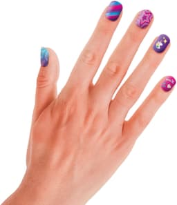 Clementoni® Kreativset Crazy Chic, Fluoreszierende Nägel | Mehrfarbig
