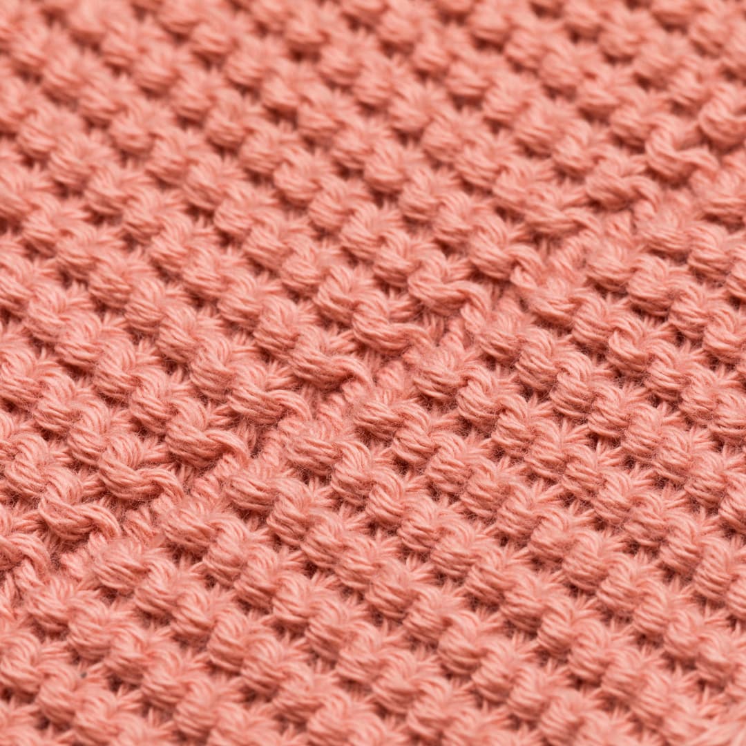 Fillikid Strick-Babydecke | Rosa