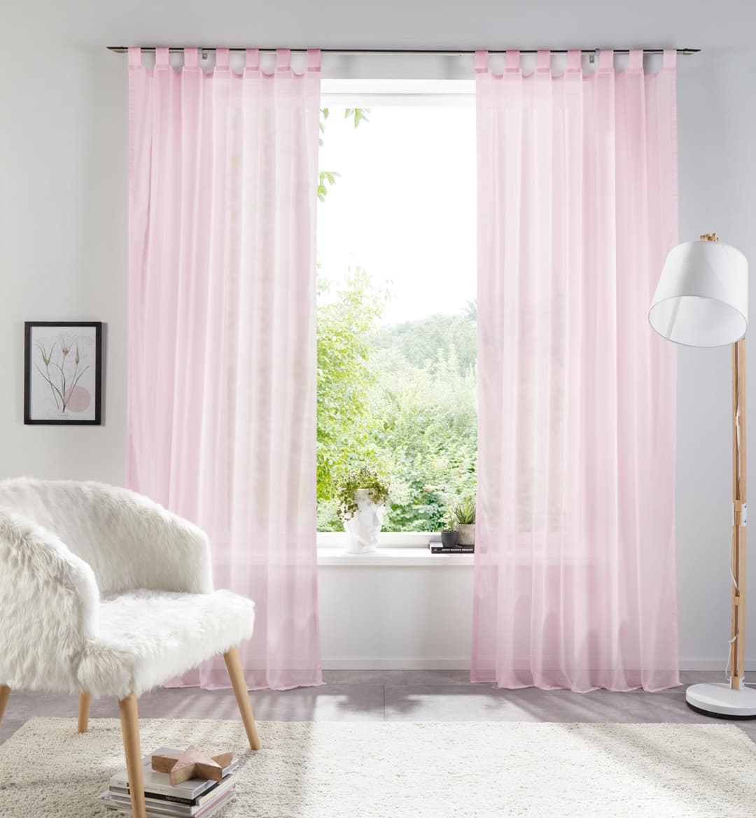 OTTO home Gardine XANA | Rosa