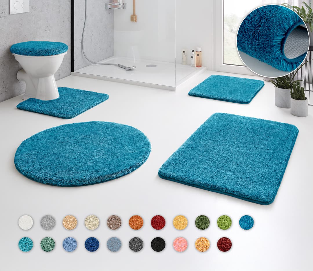 Kleine Wolke Badematte RELAX | Blau