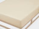 Biberna Spannbettlaken Leila | Beige 2