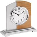 AMS Funktischuhr F5146 | Braun
