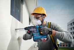 Bosch Professional Akku-Bohrhammer GBH 18V-22 | Blau