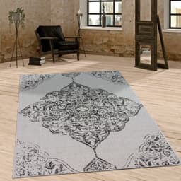Paco Home Teppich Coco 202 | Grau