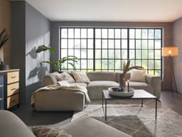Dekokissen Samt Ladina | Beige