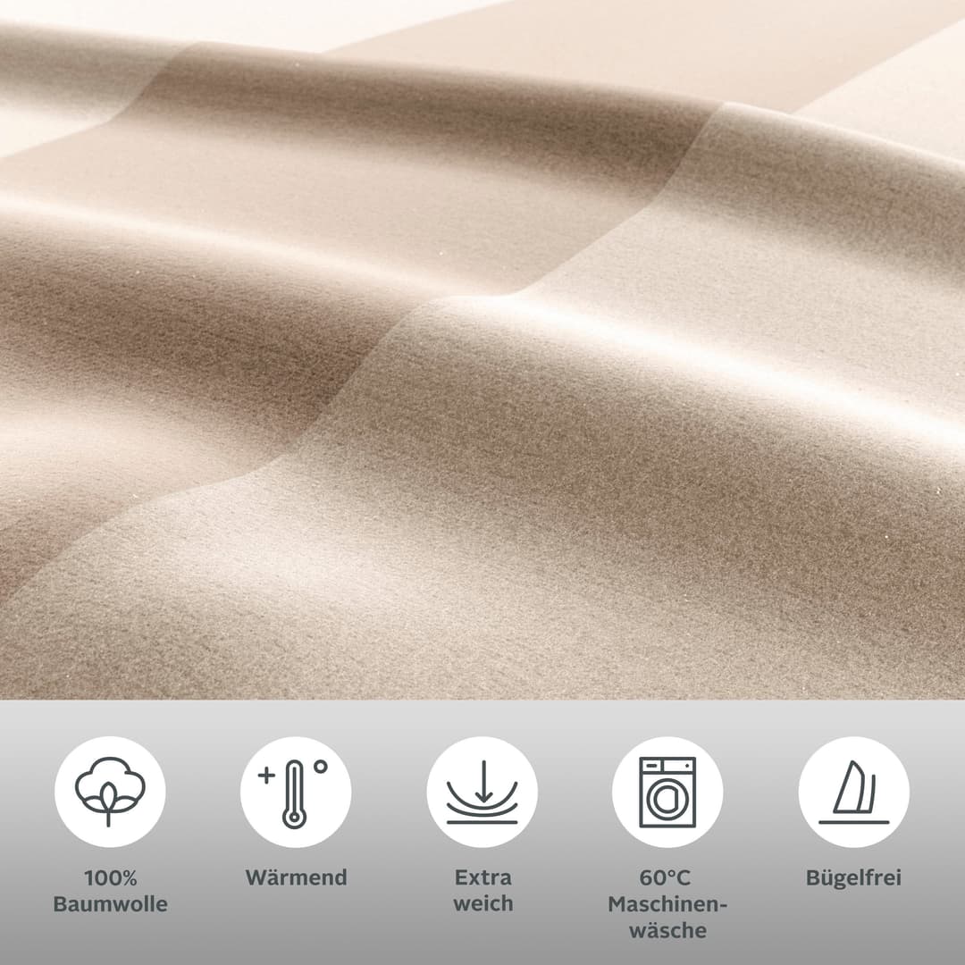 OTTO home Bettwäsche Sari | Beige