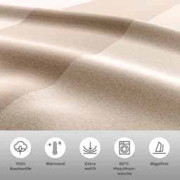 OTTO home Bettwäsche Sari | Beige