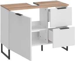 BASIC by Balculina Waschbeckenunterschrank Denver | Weiß