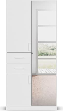 rauch Drehtürenschrank Maika | Weiß