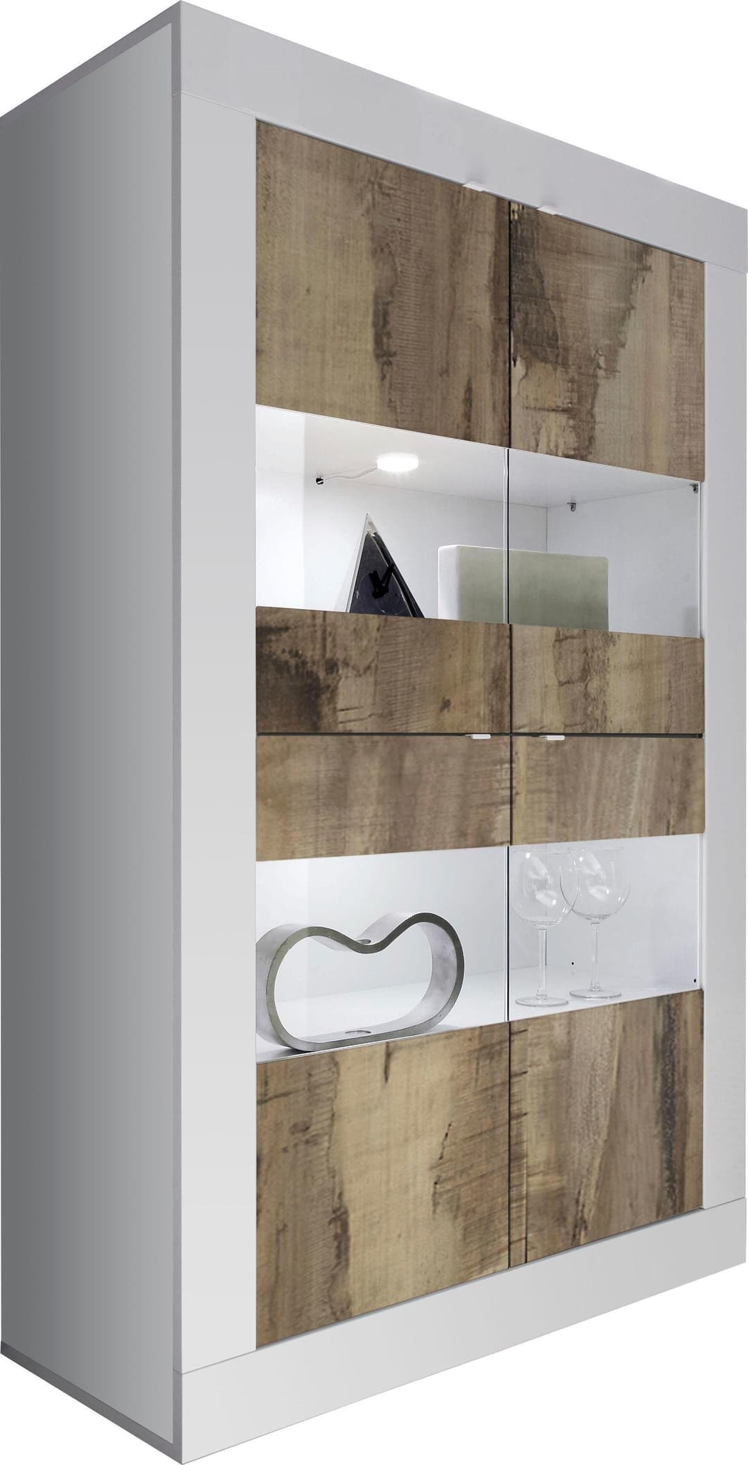 Home affaire Vitrine Basic | Weiß