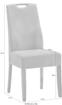 NIEHOFF SITZMÖBEL Esszimmerstuhl Top Chairs | Beige 3