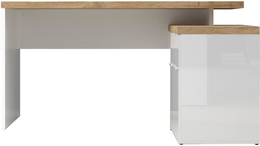 Home affaire Eckschreibtisch Easy | Holztöne