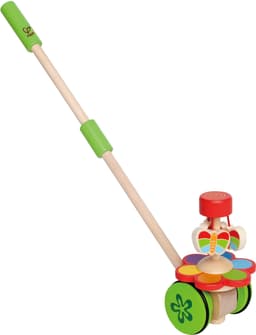 Hape Schiebestab Schmetterlinge | Mehrfarbig